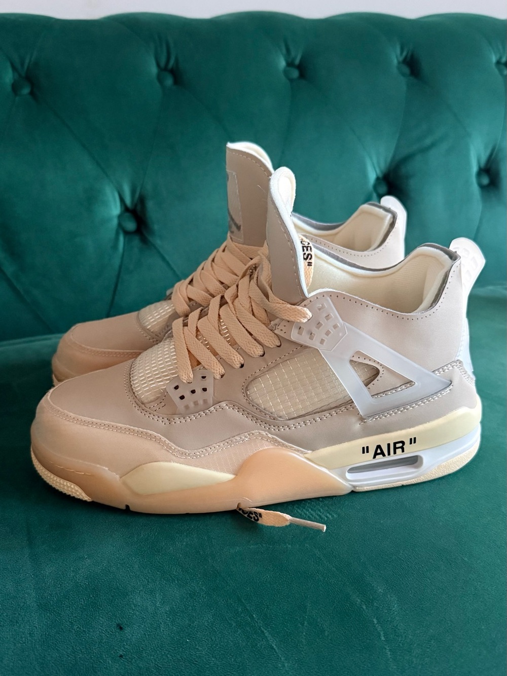 Jordan Sneakers in Beige and Cream